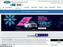 Sites similar to pacificomarpleford.com