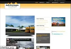Sites similar to pacificpartycanopies.com
