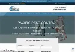 Sites similar to pacificpestinc.com