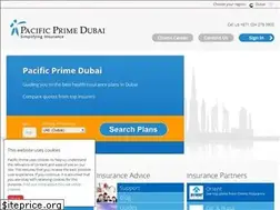 Sites similar to pacificprime.ae