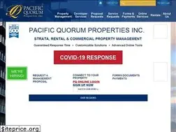 Sites similar to pacificquorum.com