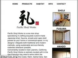 Sites similar to pacificshojiworks.com