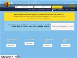 Sites similar to pacificshoresmotorcoachresort.com