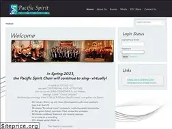 Sites similar to pacificspiritchoir.com