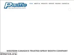 Sites similar to pacificspraybooths.com
