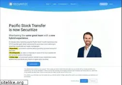 Sites similar to pacificstocktransfer.com