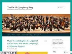 Sites similar to pacificsymphony.blog
