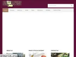 Sites similar to pacifictitle.net