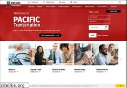 Sites similar to pacifictranscription.com.au