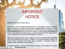 Sites similar to pacifictrustees.com