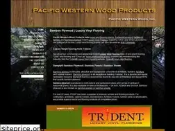 Sites similar to pacificwesternwoodproducts.com
