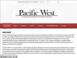 Sites similar to pacificwestusa.com