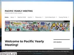 Sites similar to pacificyearlymeeting.org
