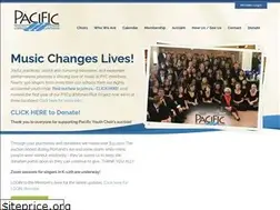 Sites similar to pacificyouthchoir.org