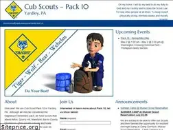 Sites similar to pack10-yardley.org