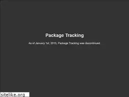 Sites similar to package-tracking.info