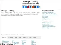 Sites similar to packagetracking.org