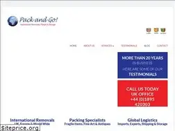 Sites similar to packandgo.co.uk