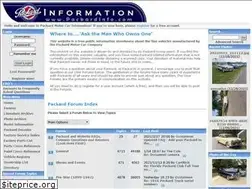 Sites similar to packardinfo.com