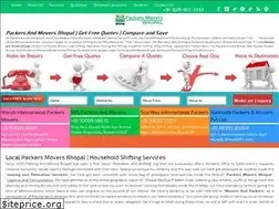 Sites similar to packersmoversbhopal.in