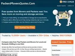 Sites similar to packersmoversquotes.com