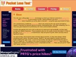 Sites similar to packetlosstest.com