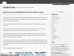 Sites similar to packetlost.com