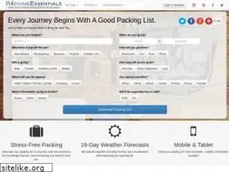 Sites similar to packingessentials.com