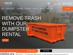 Sites similar to packitindumpsters.com