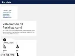 Sites similar to packlista.com