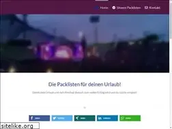 Sites similar to packliste.org