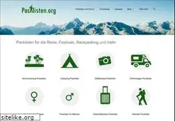 Sites similar to packlisten.org