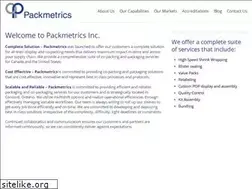 Sites similar to packmetrics.com