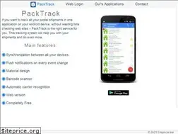 Sites similar to packtrack.empirical.me