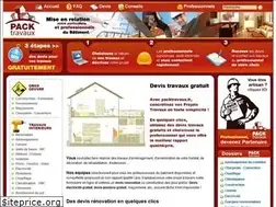 Sites similar to packtravaux.fr