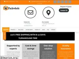 Sites similar to packwhole.com