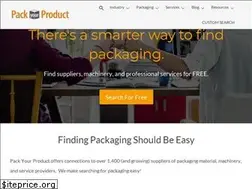 Sites similar to packyourproduct.com