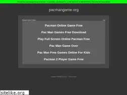 Sites similar to pacmangame.org