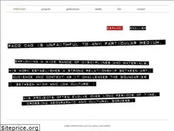 Sites similar to pacocao.com