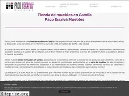 Sites similar to pacoescriva.com