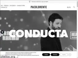 Sites similar to pacolorente.es