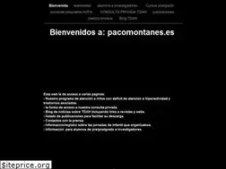 Sites similar to pacomontanes.es