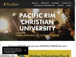 Sites similar to pacrim.edu