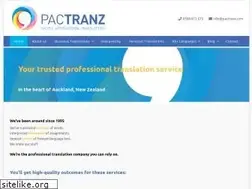 Sites similar to pactranz.com