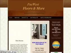 Sites similar to pacwestfloors.com