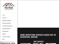 Sites similar to pacwesthomeinspections.com