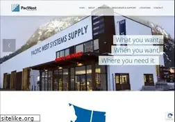 Sites similar to pacwestsystems.com