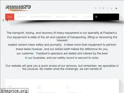 Sites similar to paddackstransport.com