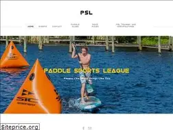 Sites similar to paddlesportsleague.com