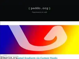 Sites similar to paddo.org